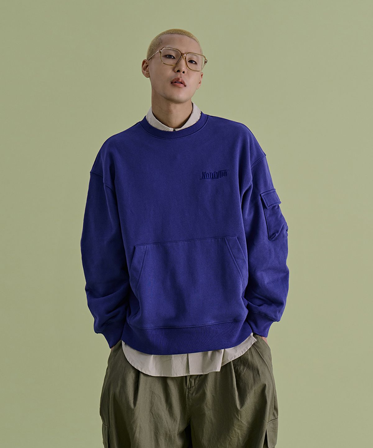 논타입(NONTYPE) UTIL LOGO MTM (PURPLE)