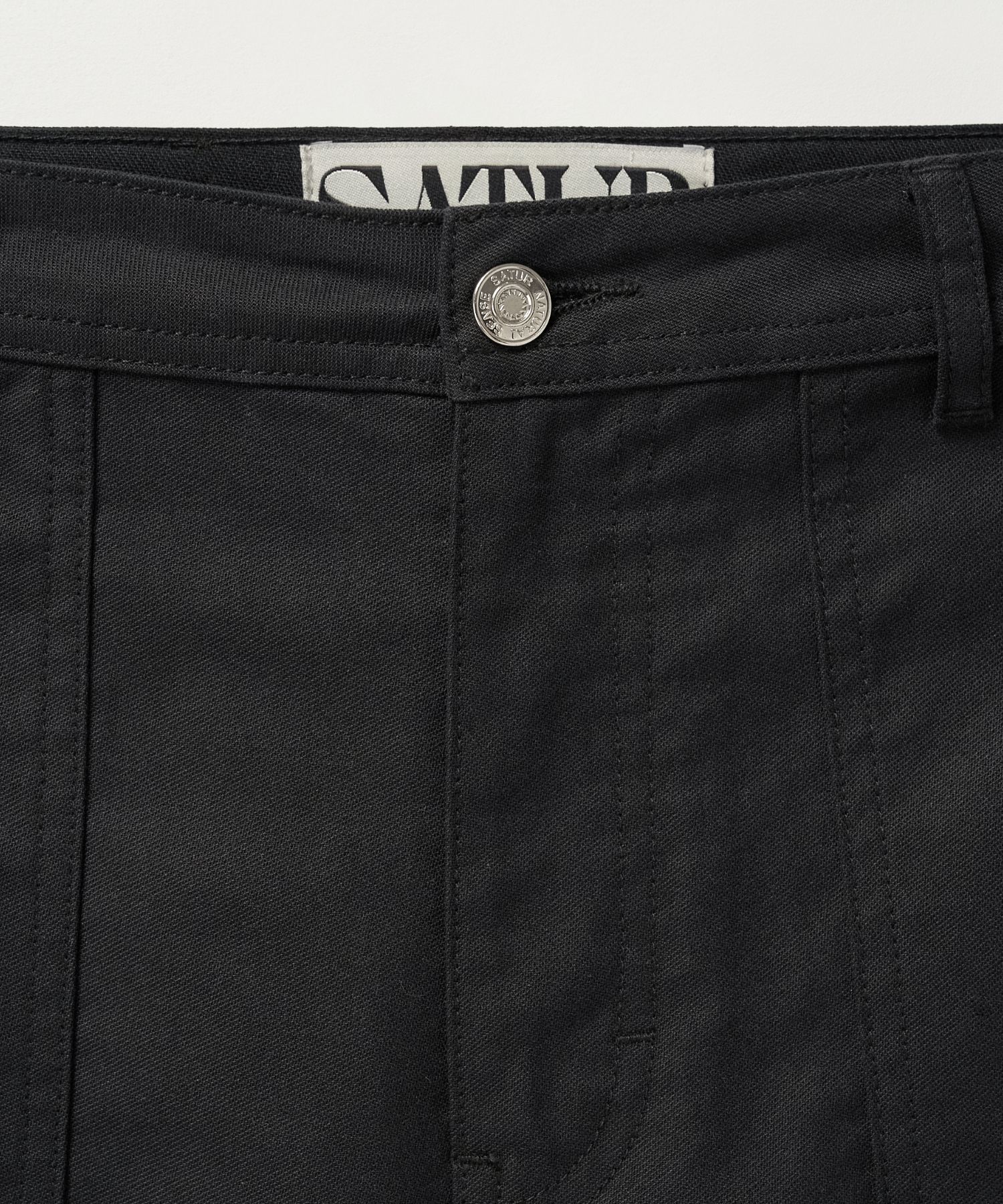 MUSINSA | SATUR Cotton Carpenter Work Pants Black