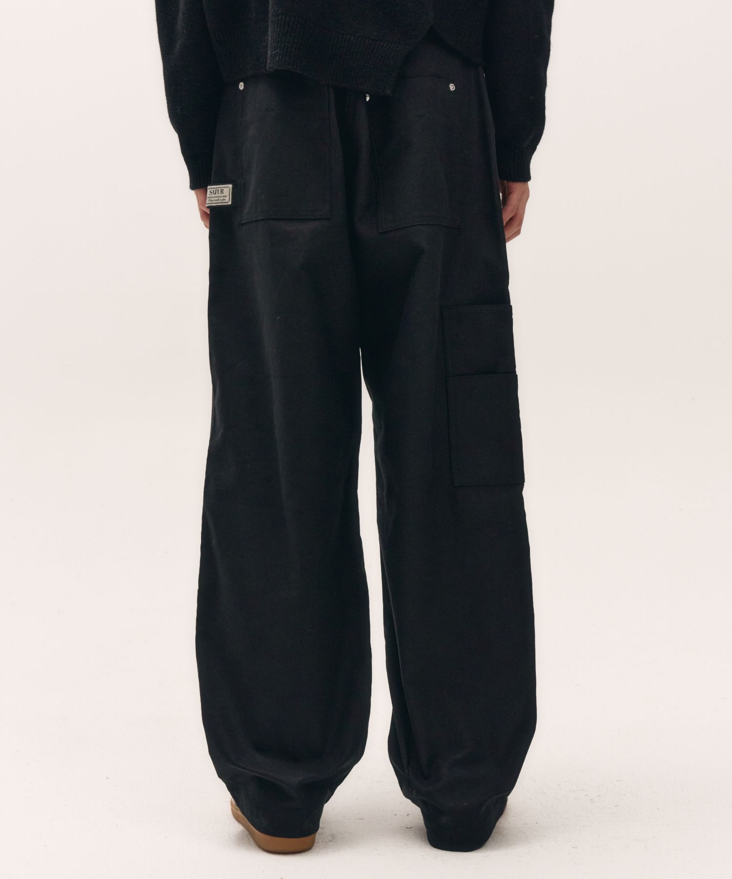 チノパンツ SATUR Cotton Carpenter Work Pants Black SA243MPT05BK MUSINSA | SATUR Cotton Carpenter Work Pants Black
