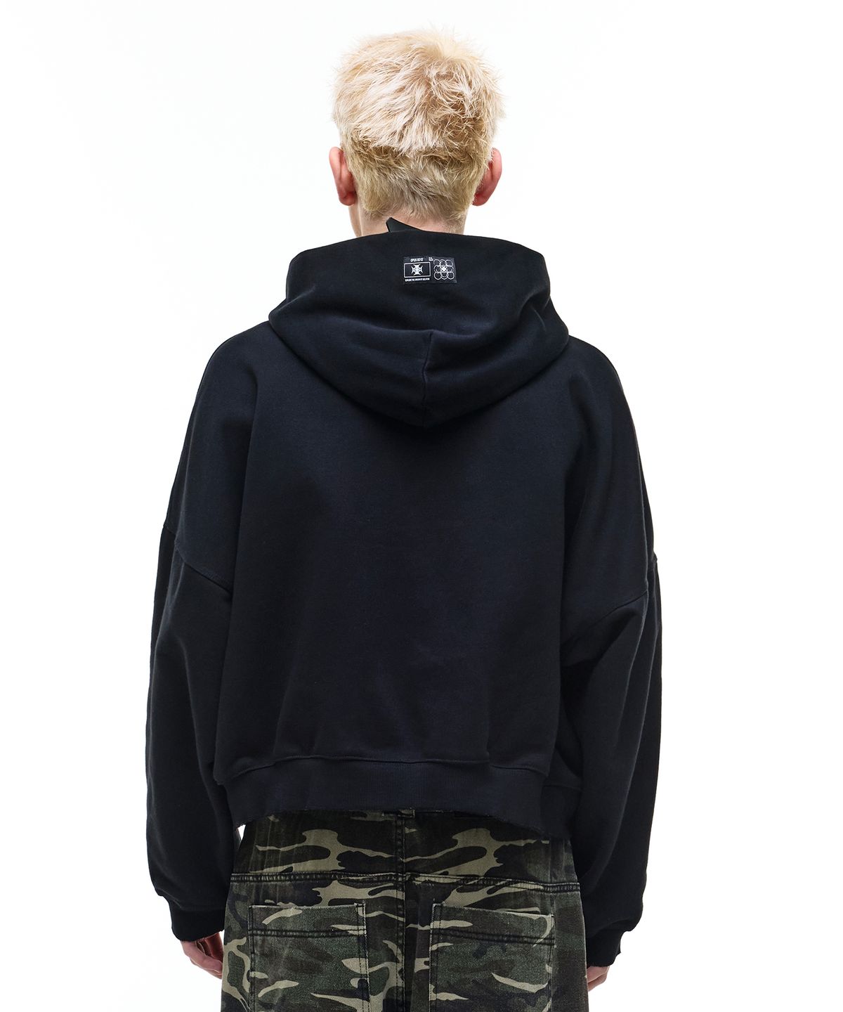 오퍼스 0012(OPUS 0012) Op. 03 P.F.P HOOD ZIP BLACK