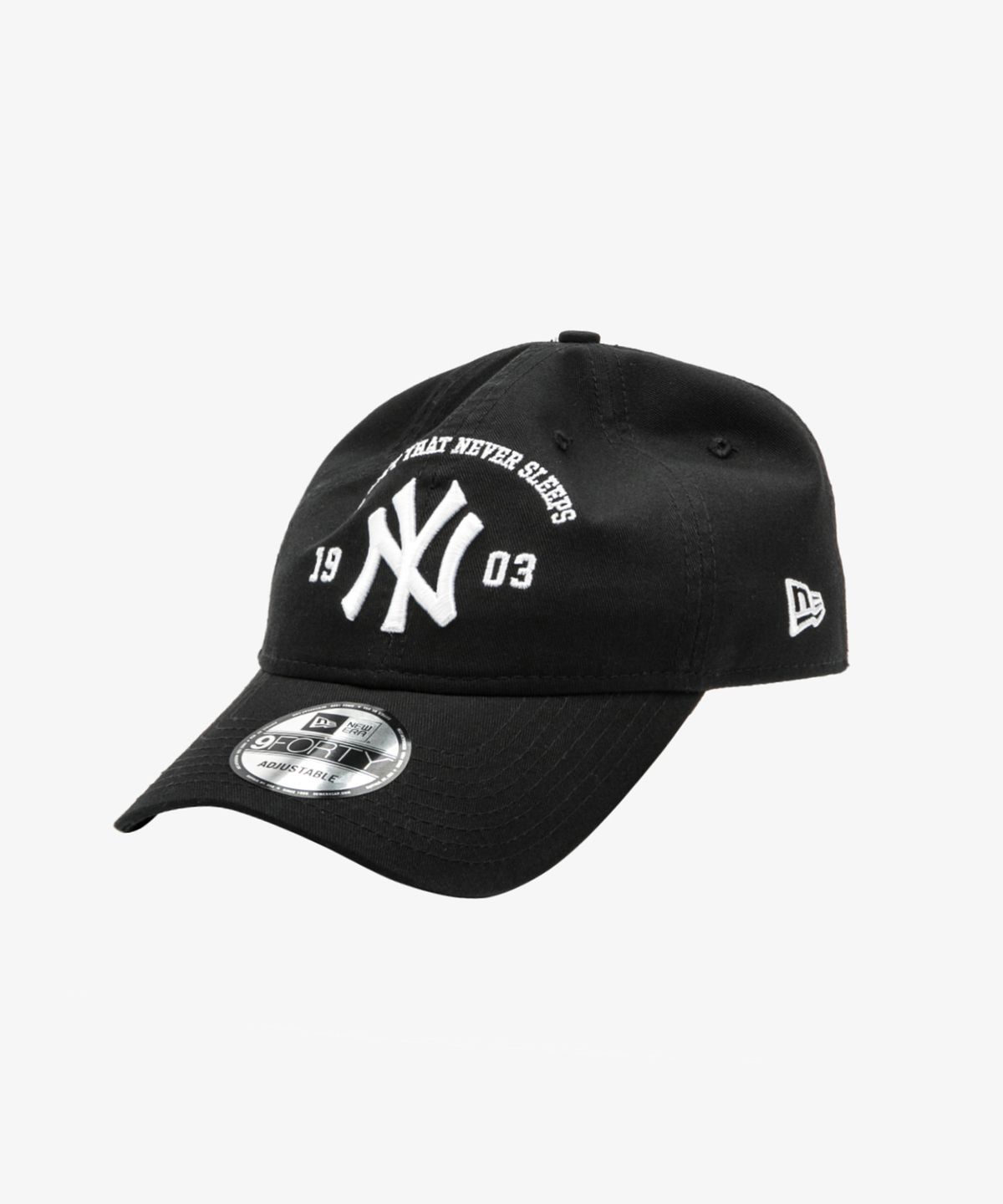 뉴에라(NEW ERA) 940UNST MLB CITY SLOGAN ARCH NEYYAN BLK