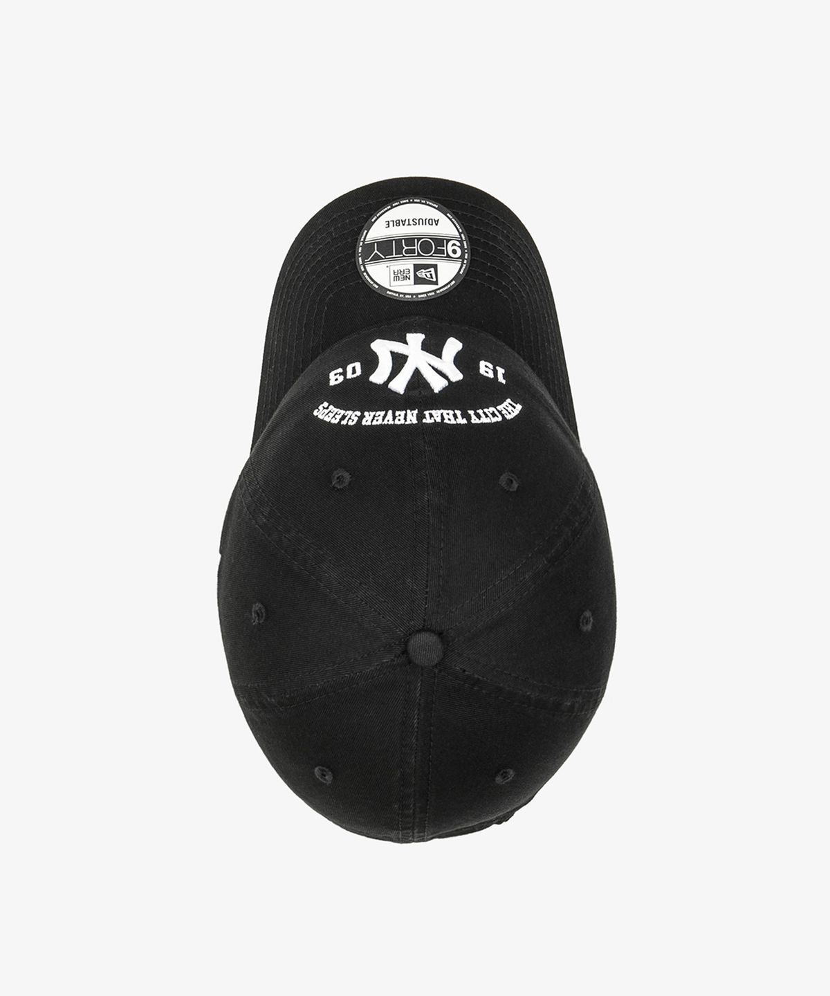 뉴에라(NEW ERA) 940UNST MLB CITY SLOGAN ARCH NEYYAN BLK