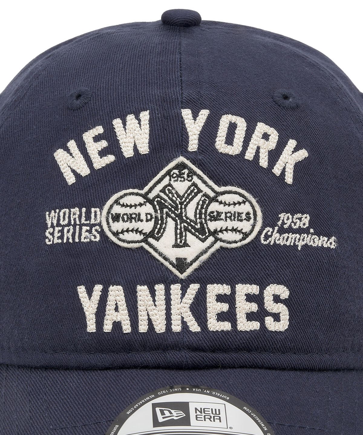 뉴에라(NEW ERA) 940UNST 1958 WORLD SERIES NEYYAN NVY