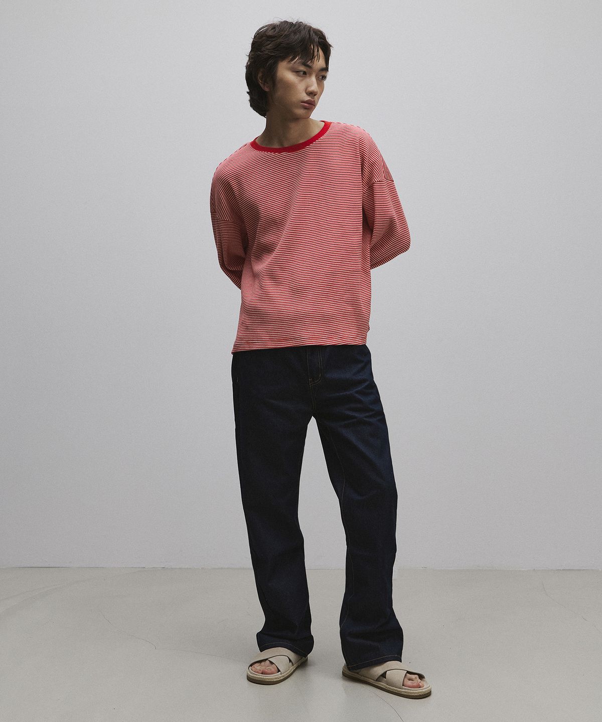롤링스튜디오(ROLLINGSTUDIOS) FLARED JEANS INDIGO