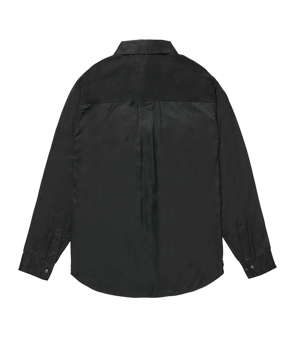 롤링스튜디오(ROLLINGSTUDIOS) LOOSE FIT MILLITARY SHIRT BLACK