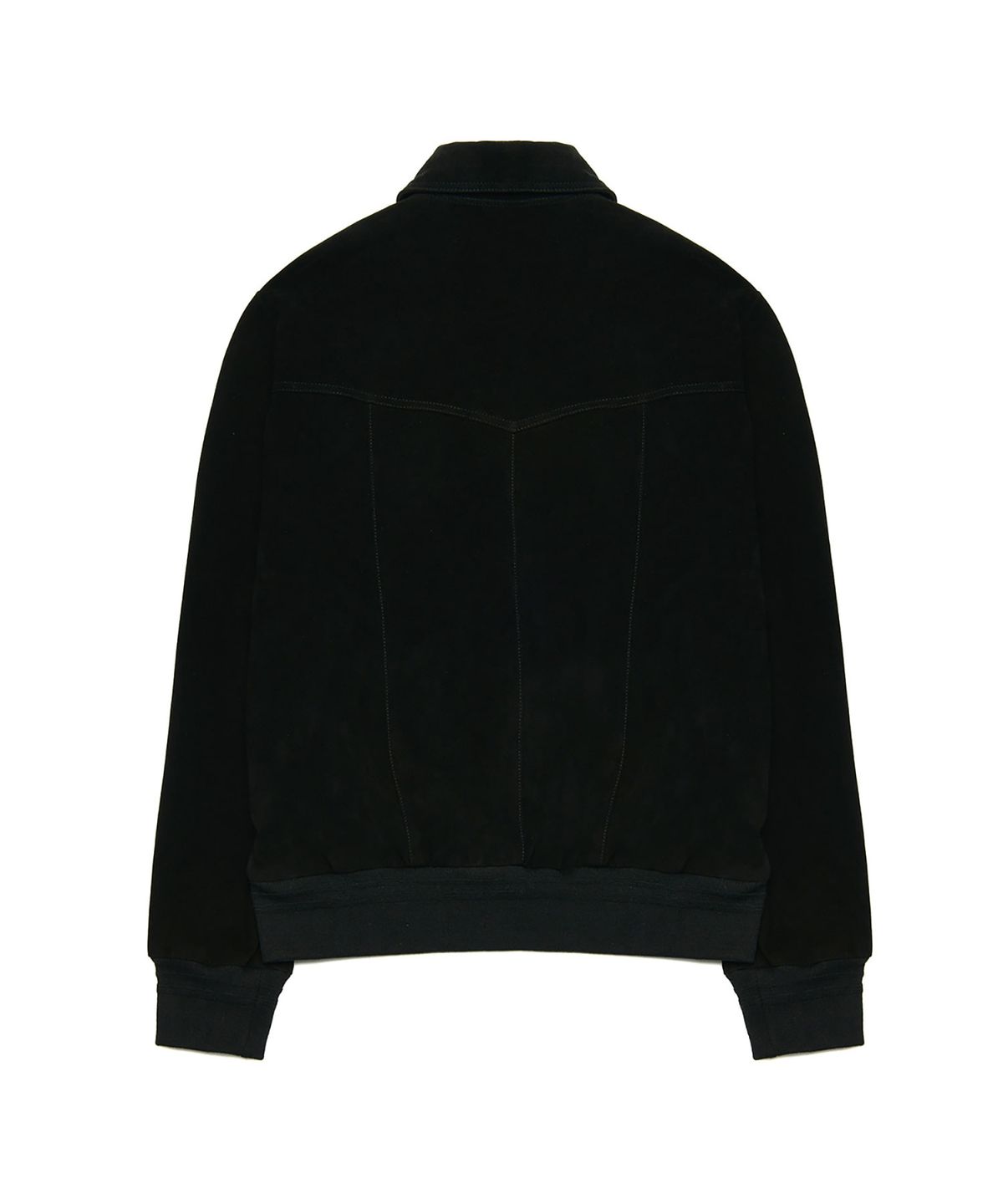 롤링스튜디오(ROLLINGSTUDIOS) WESTERN BLOUSON JACKET GOATSUEDE BLACK