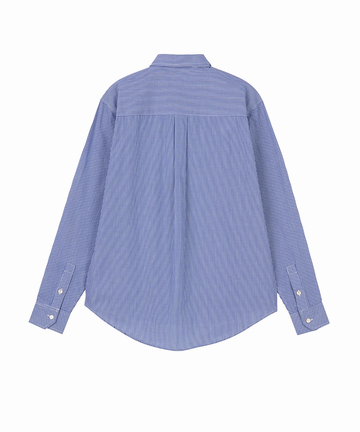 롤링스튜디오(ROLLINGSTUDIOS) LOOSE SHIRT STRIPE DARKBLUE/WHITE