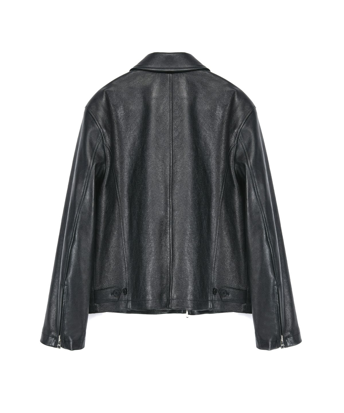 롤링스튜디오(ROLLINGSTUDIOS) ZIPPED JACKET GOATSKIN BLACK