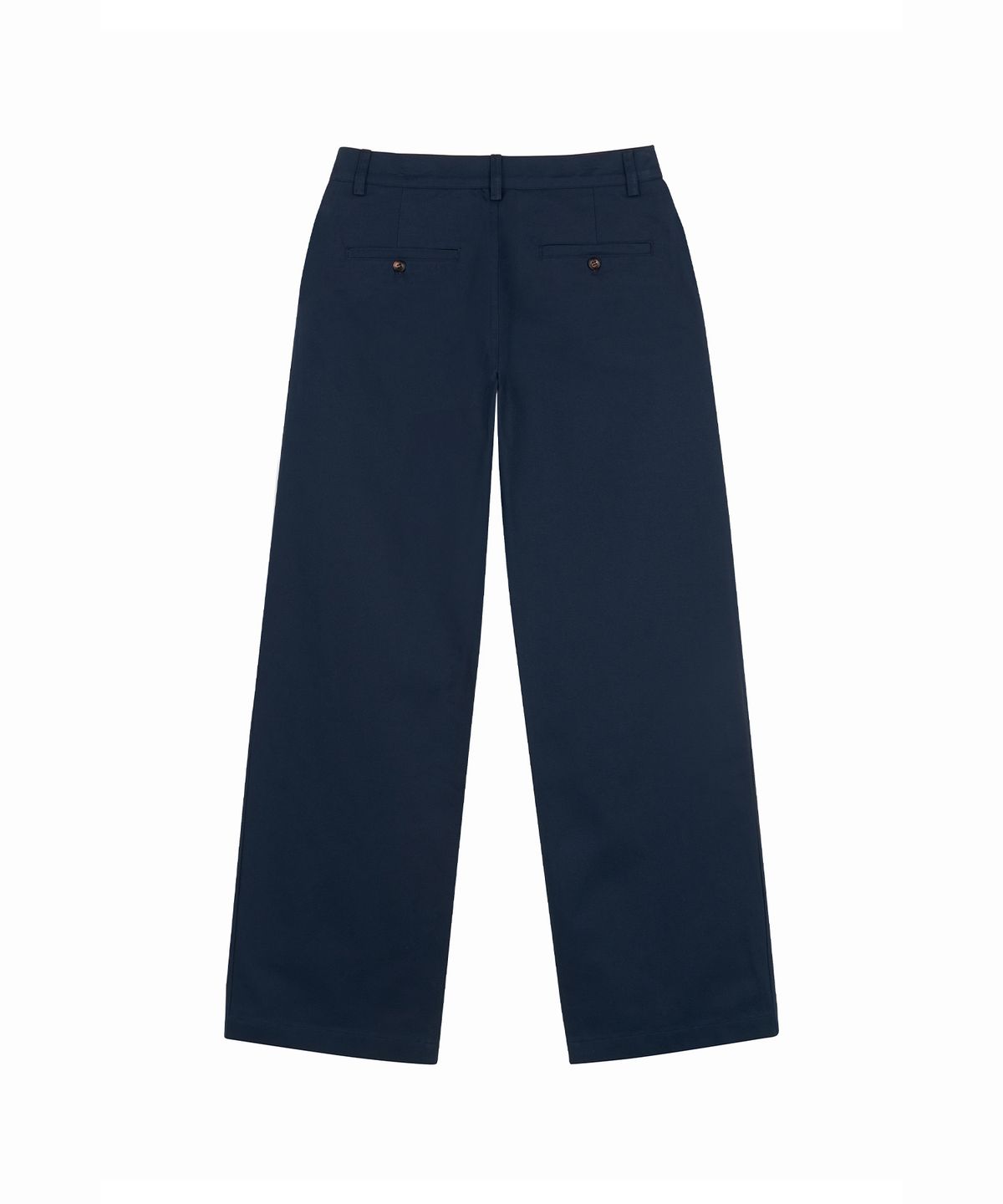 롤링스튜디오(ROLLINGSTUDIOS) STRAIGHT CHINO PANTS COTTON TWILL DARK NAVY