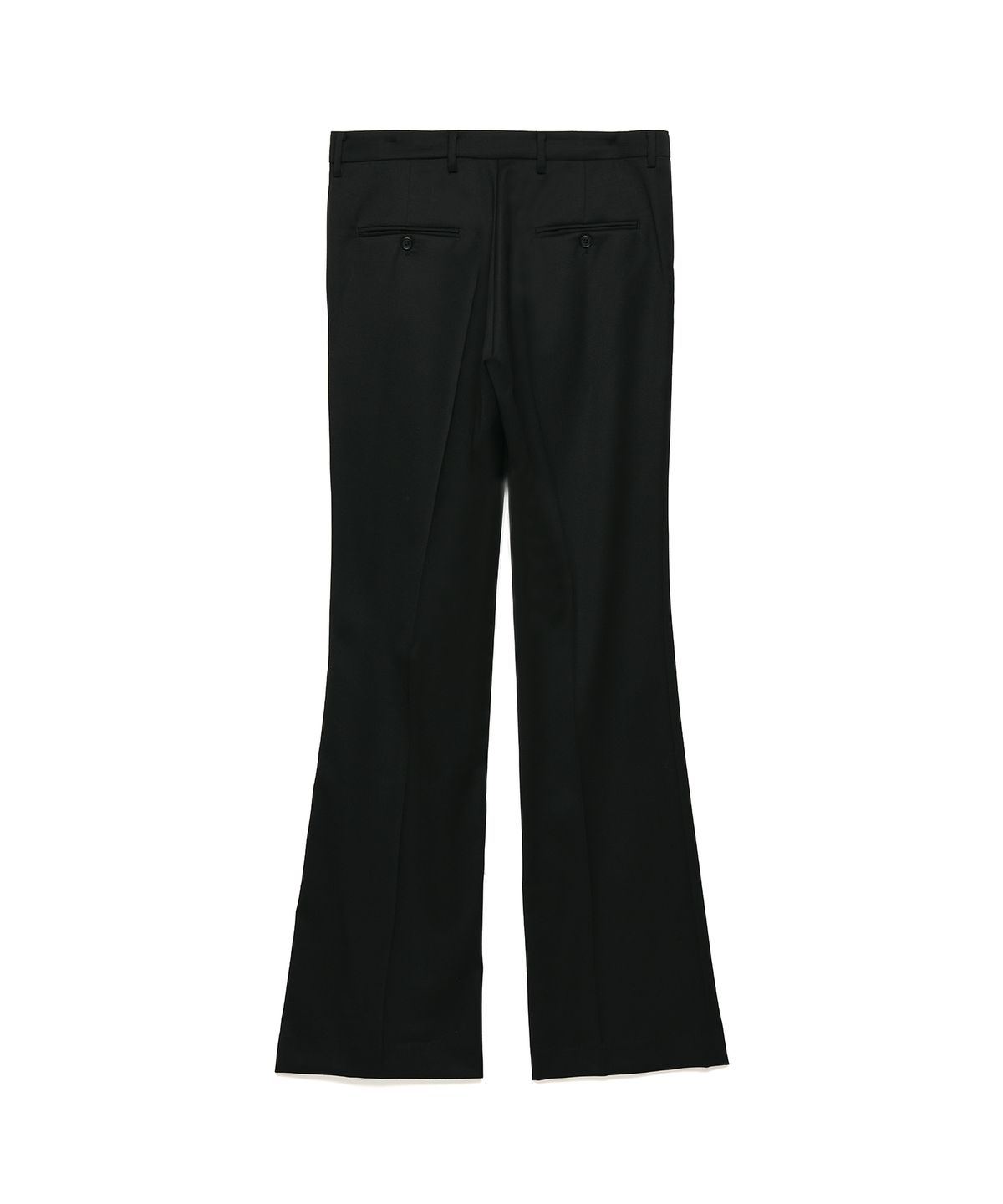 롤링스튜디오(ROLLINGSTUDIOS) CLASSIC FLARED PANTS WOOL GABARDINE BLACK