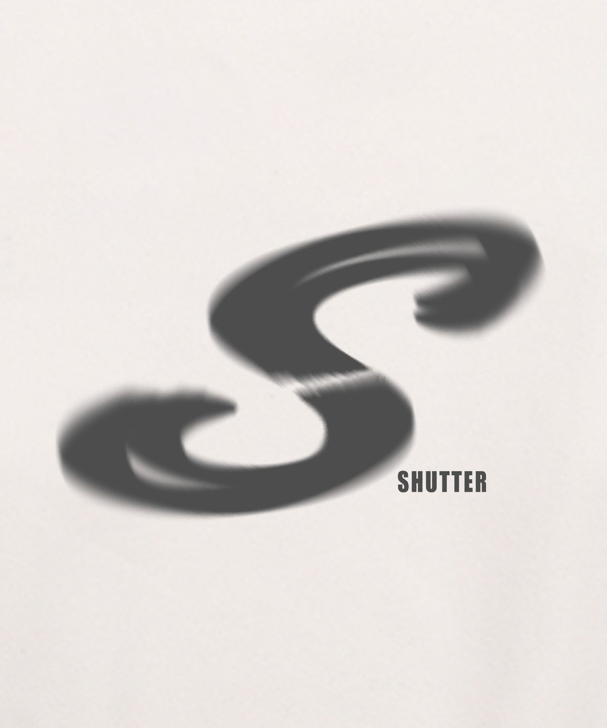 셔터(SHUTTER) S LOGO 오버핏 맨투맨 (SLS016) 화이트