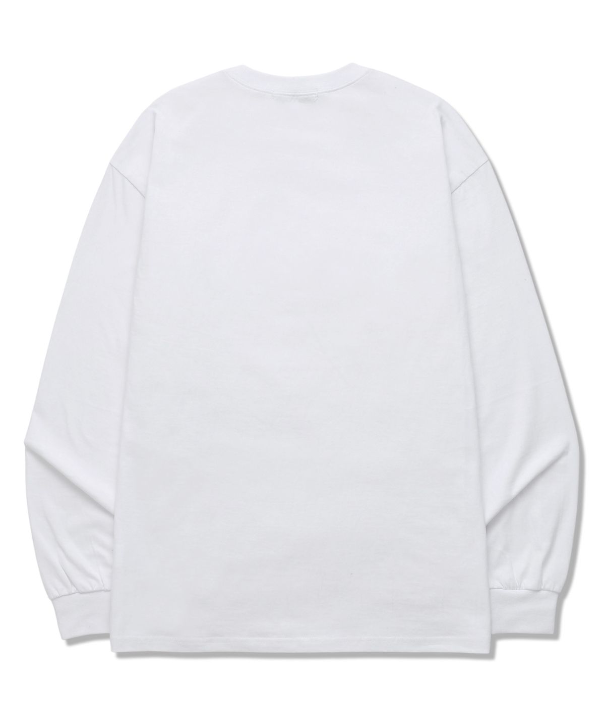 우즈(OUSE) PARIS LOGO 롱슬리브 (DLS007) 화이트