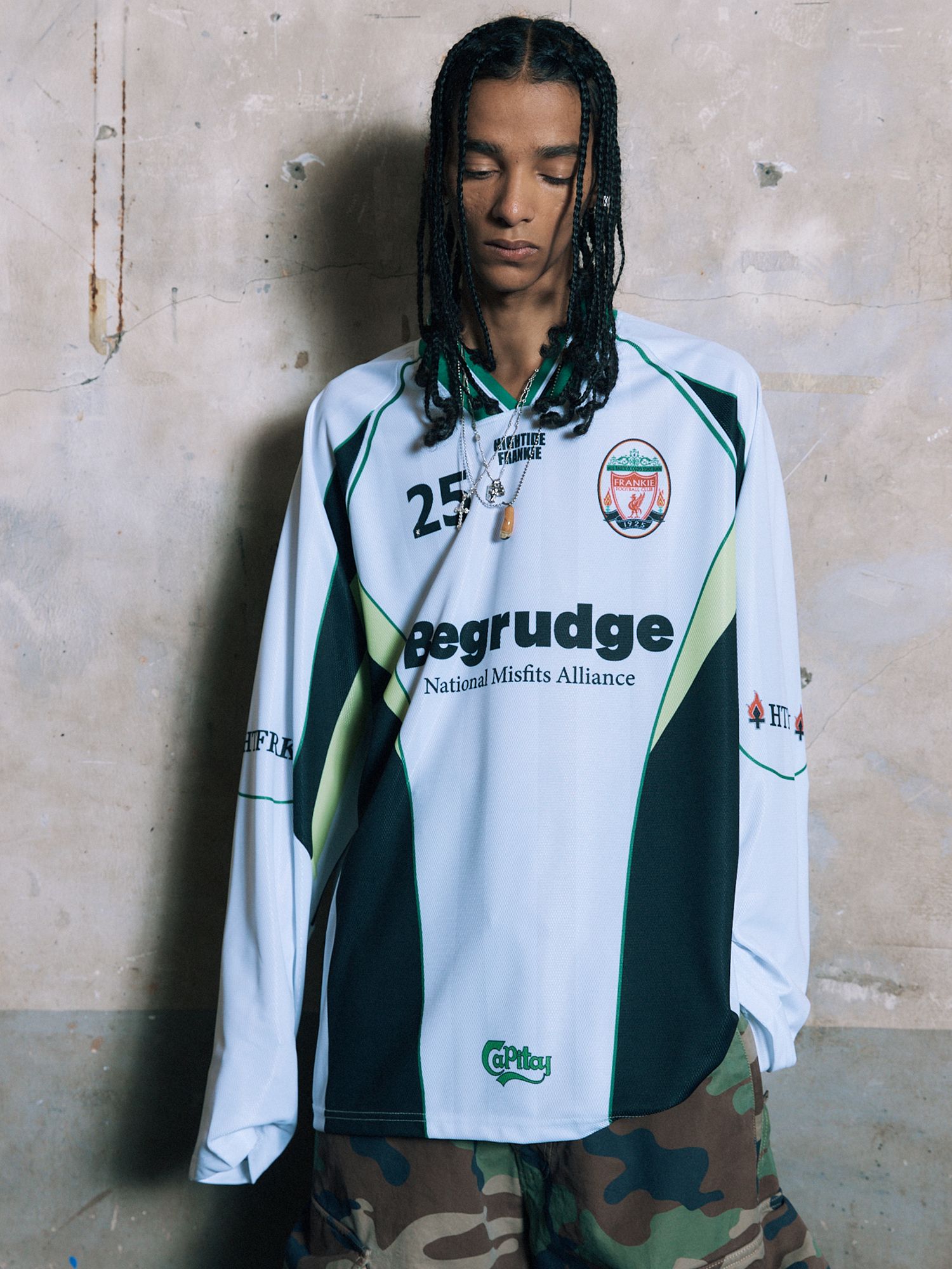 Tシャツ・カットソー HIGH TIDE FRANKIE 1925 FRANKIE DERBY JERSEY WHITE MUSINSA | HIGHTIDE FRANKIE 1925 FRANKIE DERBY JERSEY WHITE