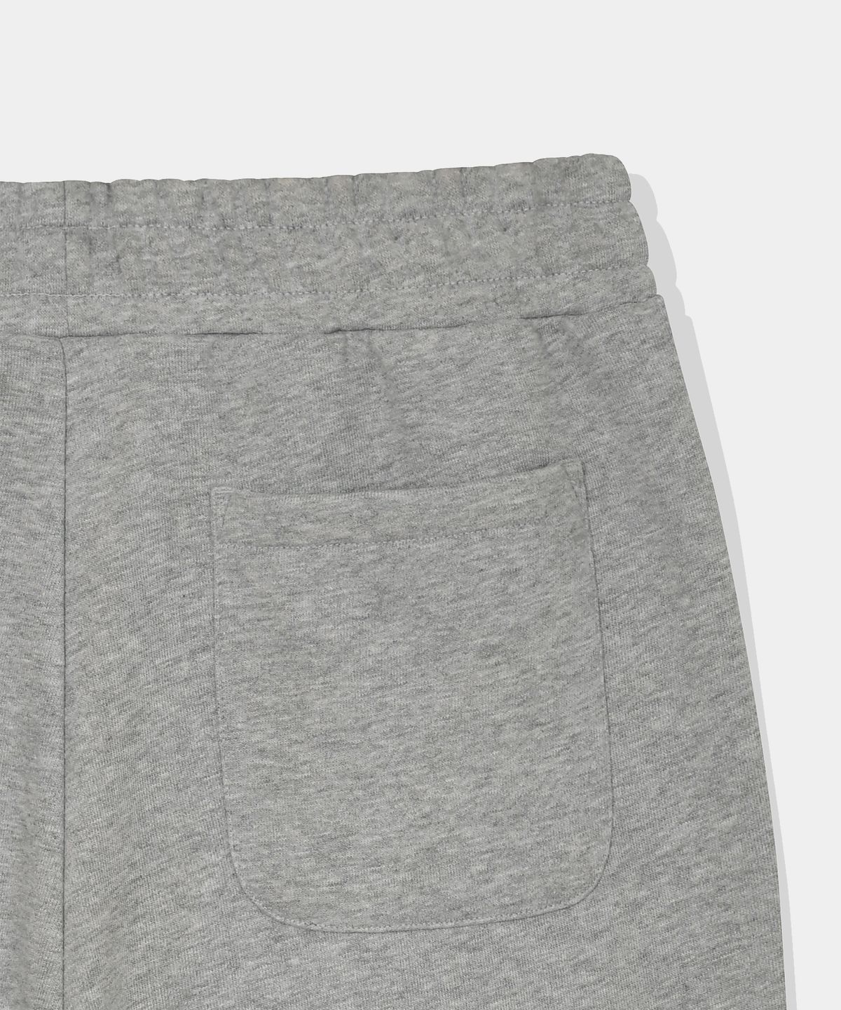 돌핀웨이브어패럴(DOLPHIN WAVE APPAREL) 돌핀 실리콘프린트 원턱 팬츠 멜란지그레이