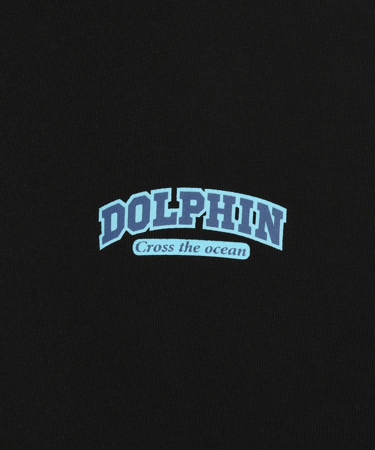 돌핀웨이브어패럴(DOLPHIN WAVE APPAREL) [세트] 돌핀 실리콘프린트 후드 & 원턱 팬츠 블랙