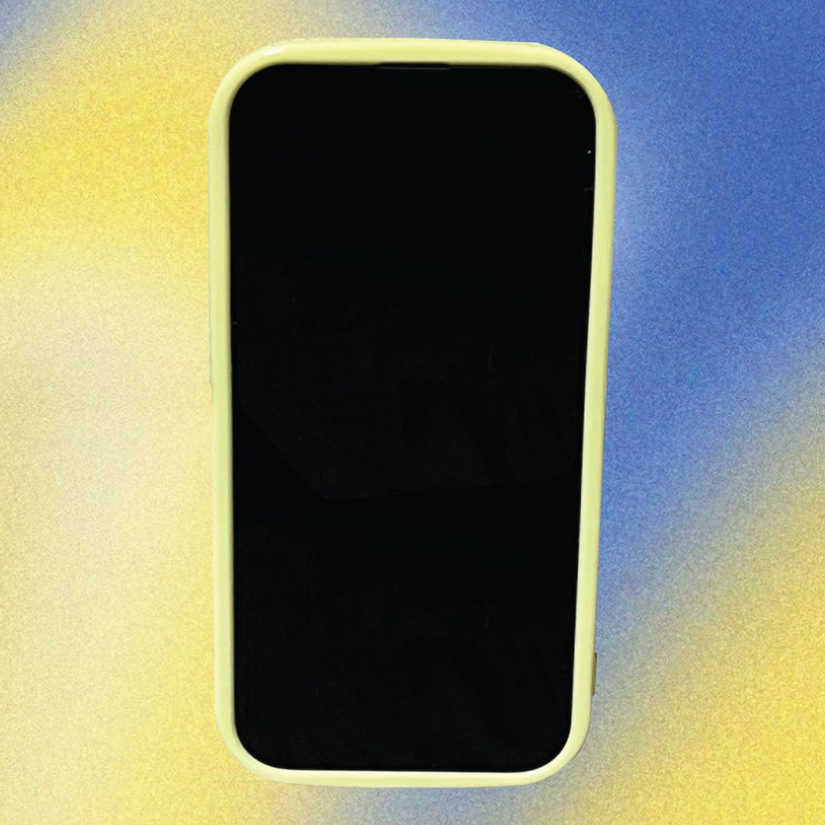 블레임 스튜디오(BLAMESTUDIO) Lime Star Blue Logo Case