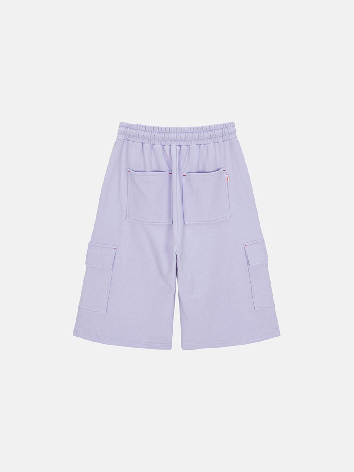 민더리(MEENDERI) [UNISEX] BARTACK STITCH POCKET SHORTS - LAVENDER