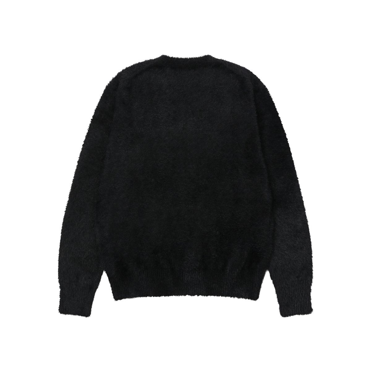 어굿데이(AGOODDAY) [UNISEX]  BISCOUS ROUND KNIT (black)