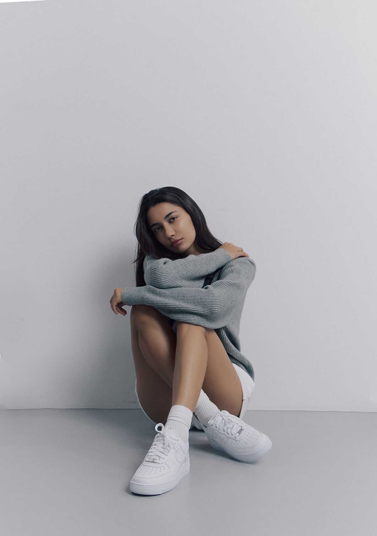 어굿데이(AGOODDAY) [UNISEX]  BISCOUS HAZZI KNIT (gray)