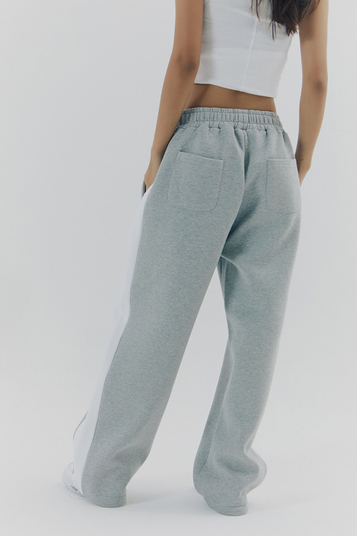 어굿데이(AGOODDAY) [UNISEX]  BELLUNA LINE PANTS (gray)