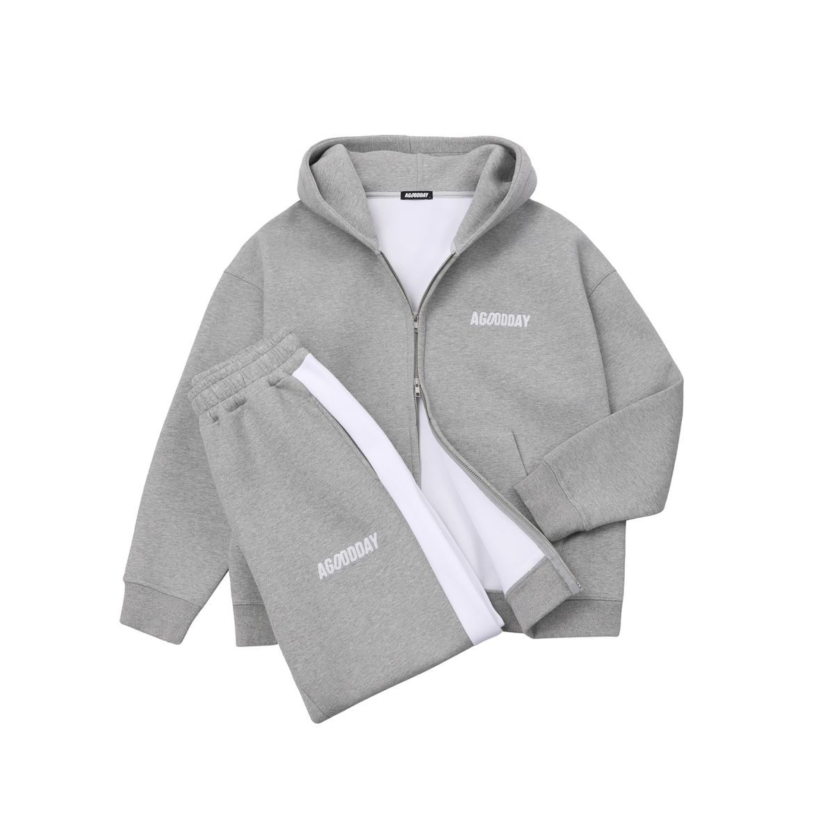 어굿데이(AGOODDAY) [UNISEX]  BELLUNA LINE PANTS (gray)