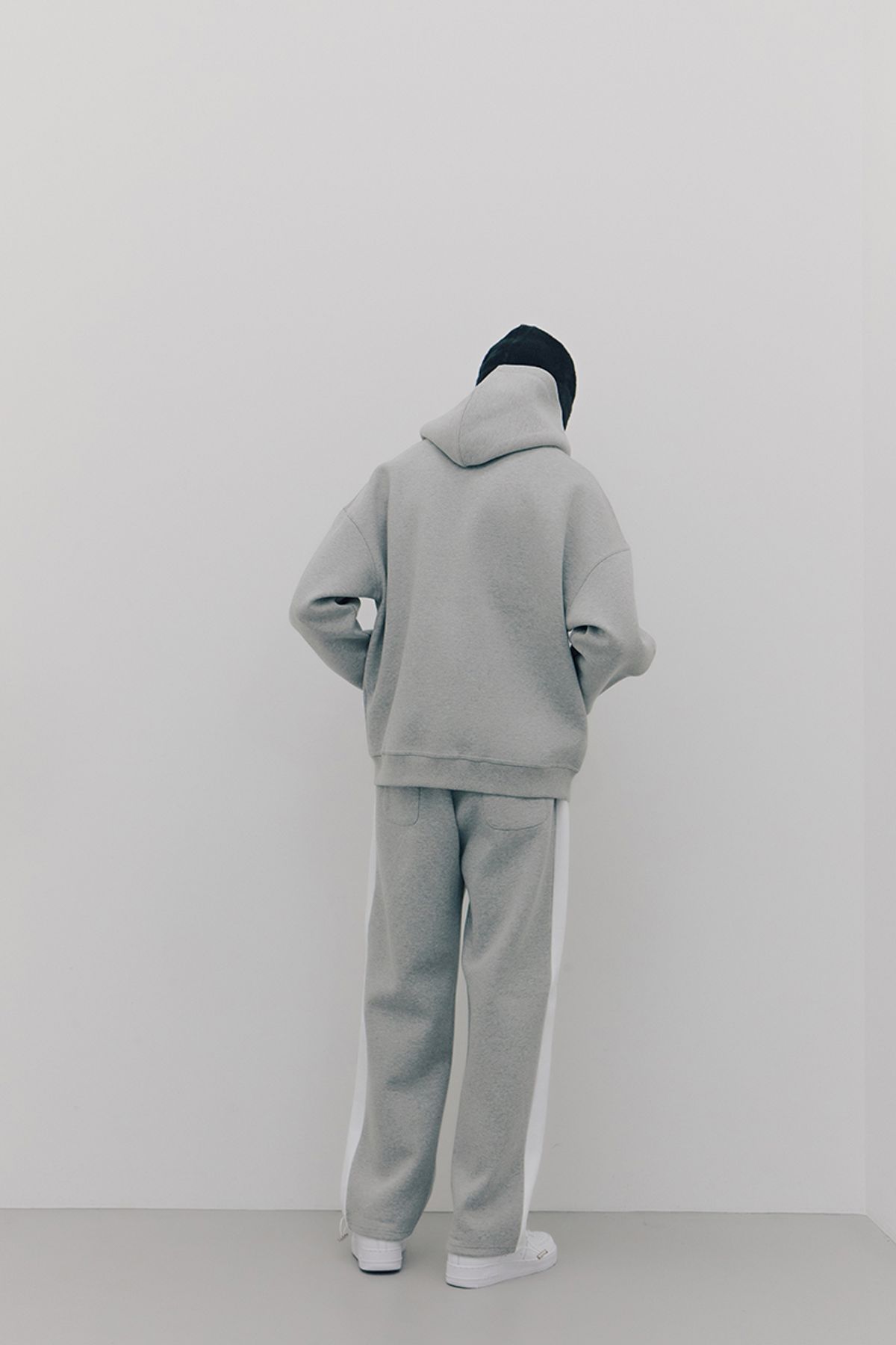 어굿데이(AGOODDAY) [UNISEX]  BELLUNA HOODIE ZIPUP (gray)