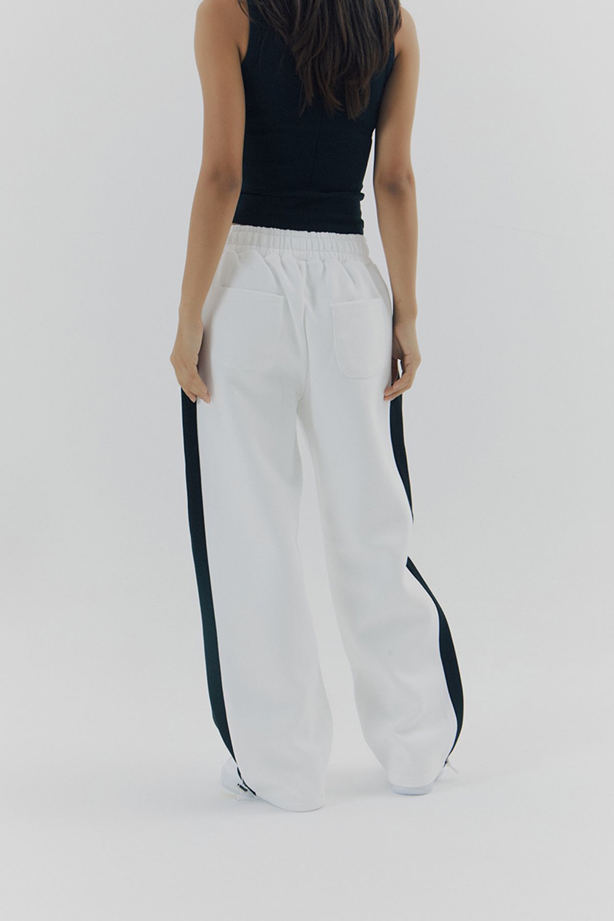 어굿데이(AGOODDAY) [UNISEX]  BELLUNA LINE PANTS (white)