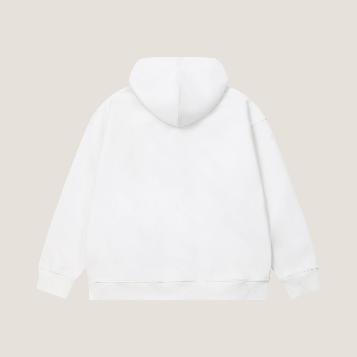 어굿데이(AGOODDAY) [UNISEX]  BELLUNA HOODIE ZIPUP (white)