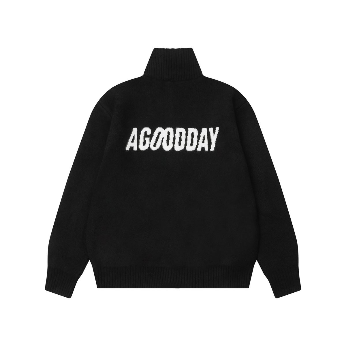 어굿데이(AGOODDAY) [UNISEX]  TEMBER SWEATER (black)