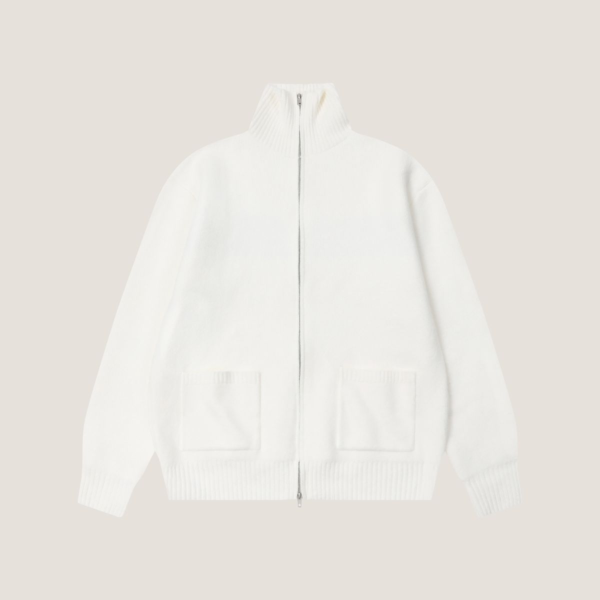 어굿데이(AGOODDAY) [UNISEX]  TEMBER SWEATER (white)