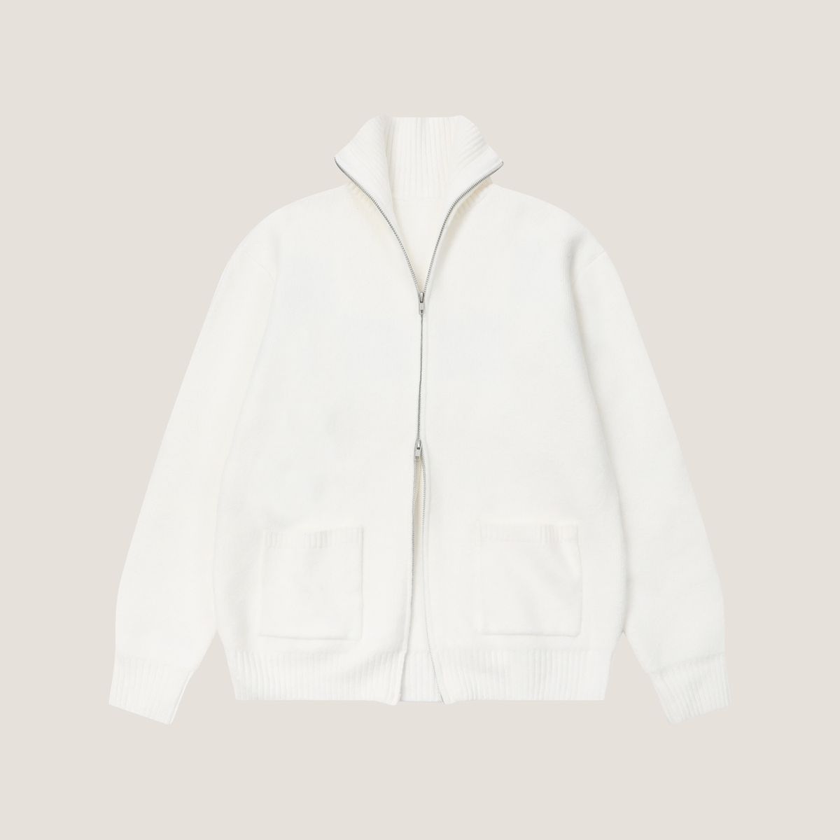 어굿데이(AGOODDAY) [UNISEX]  TEMBER SWEATER (white)