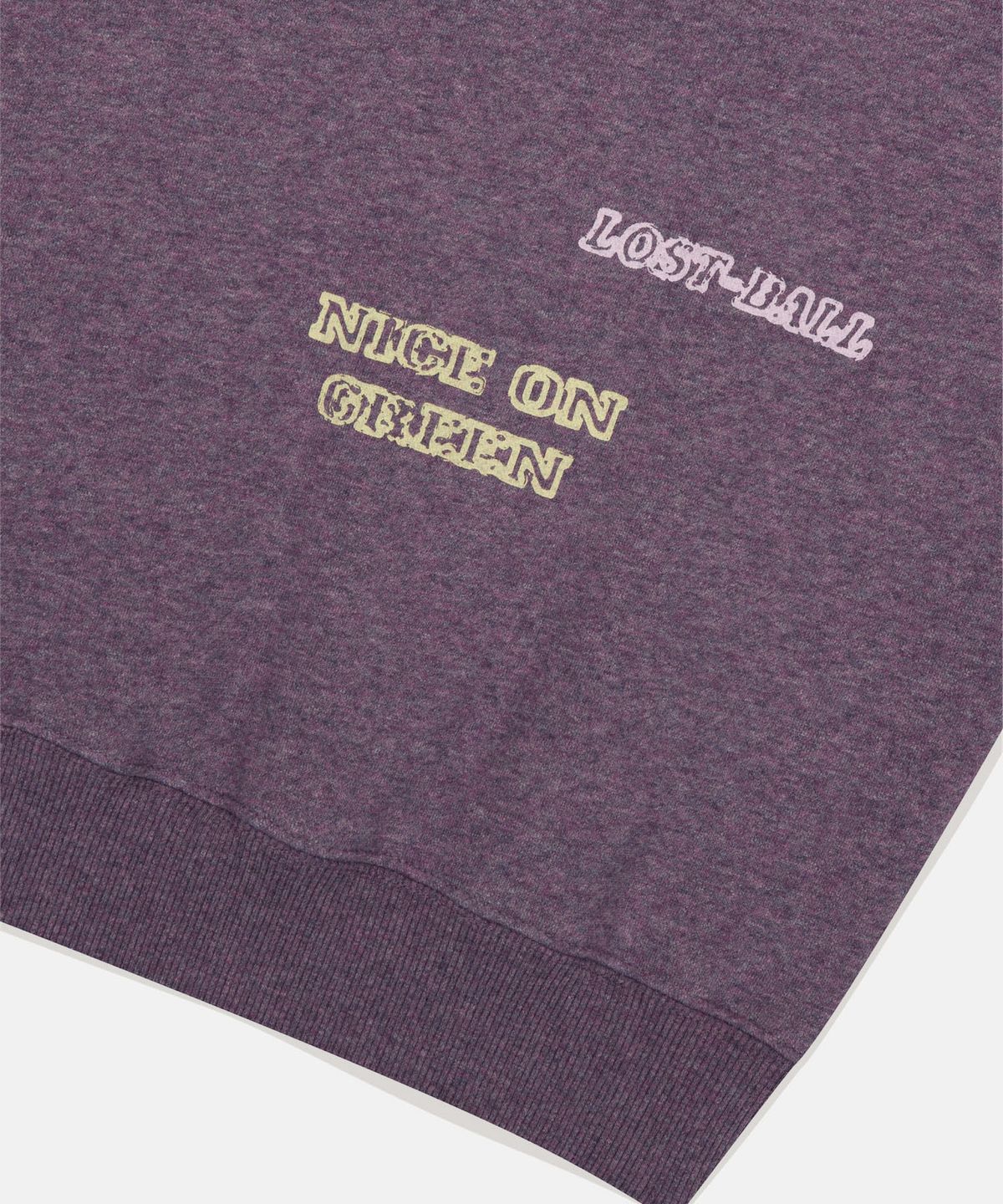 썬러브투어(SUNLOVETOUR) T Collar Half ZIp Sweatshirt Purple