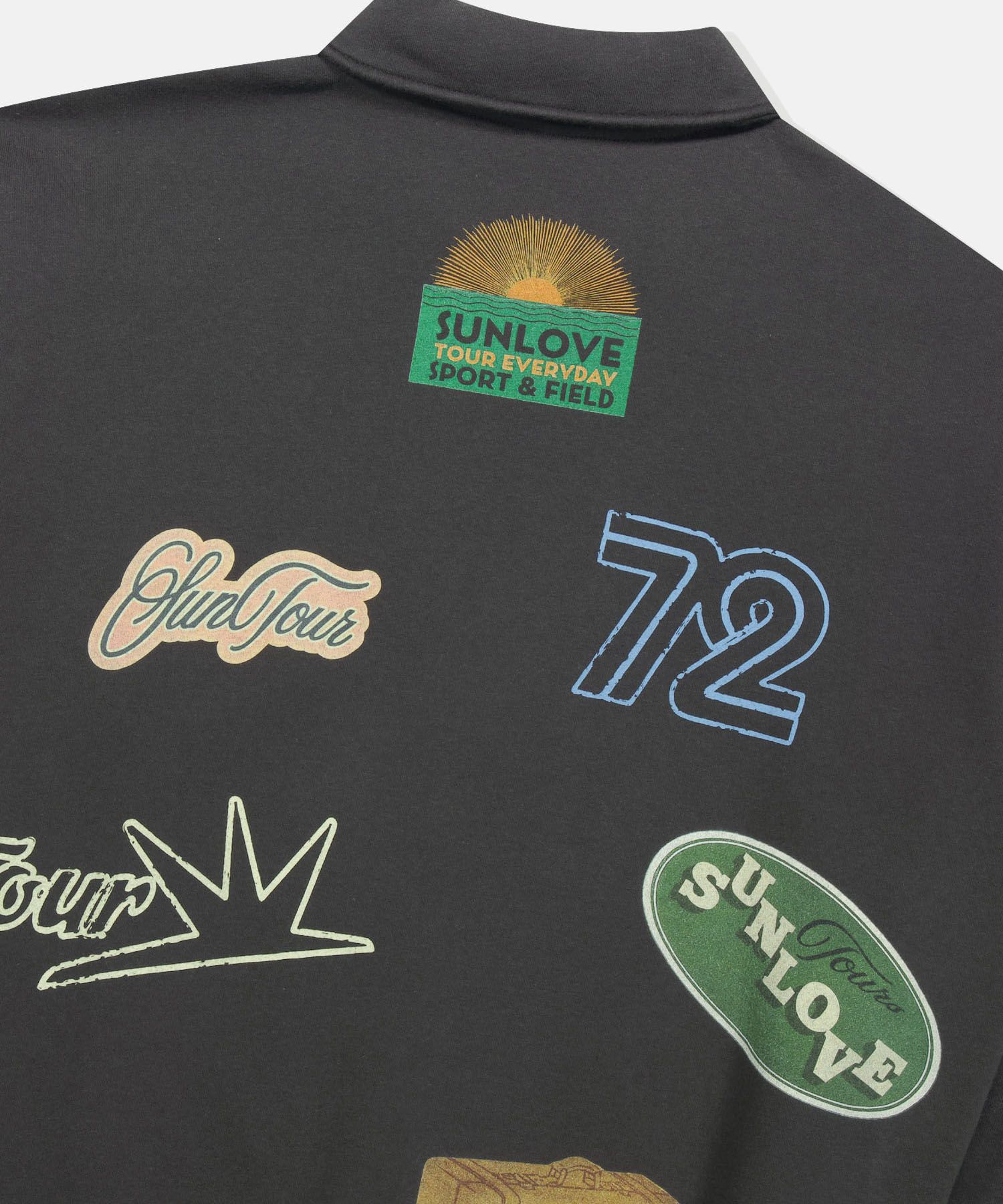 【SUNLOVE】韓国人気◆T Collar Half ZIp Sweatshirt 男女兼用 SUNLOVE】韓国人気◇T Collar Half ZIp Sweatshirt 男女兼用