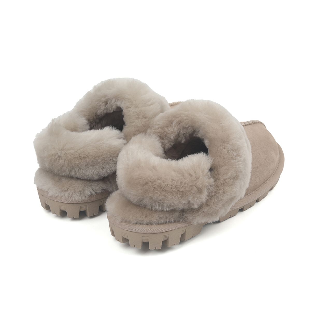 오즈어그웨어(OZ UGG WEAR) 어덜트 코게트 슬리퍼 울스트랩 크림