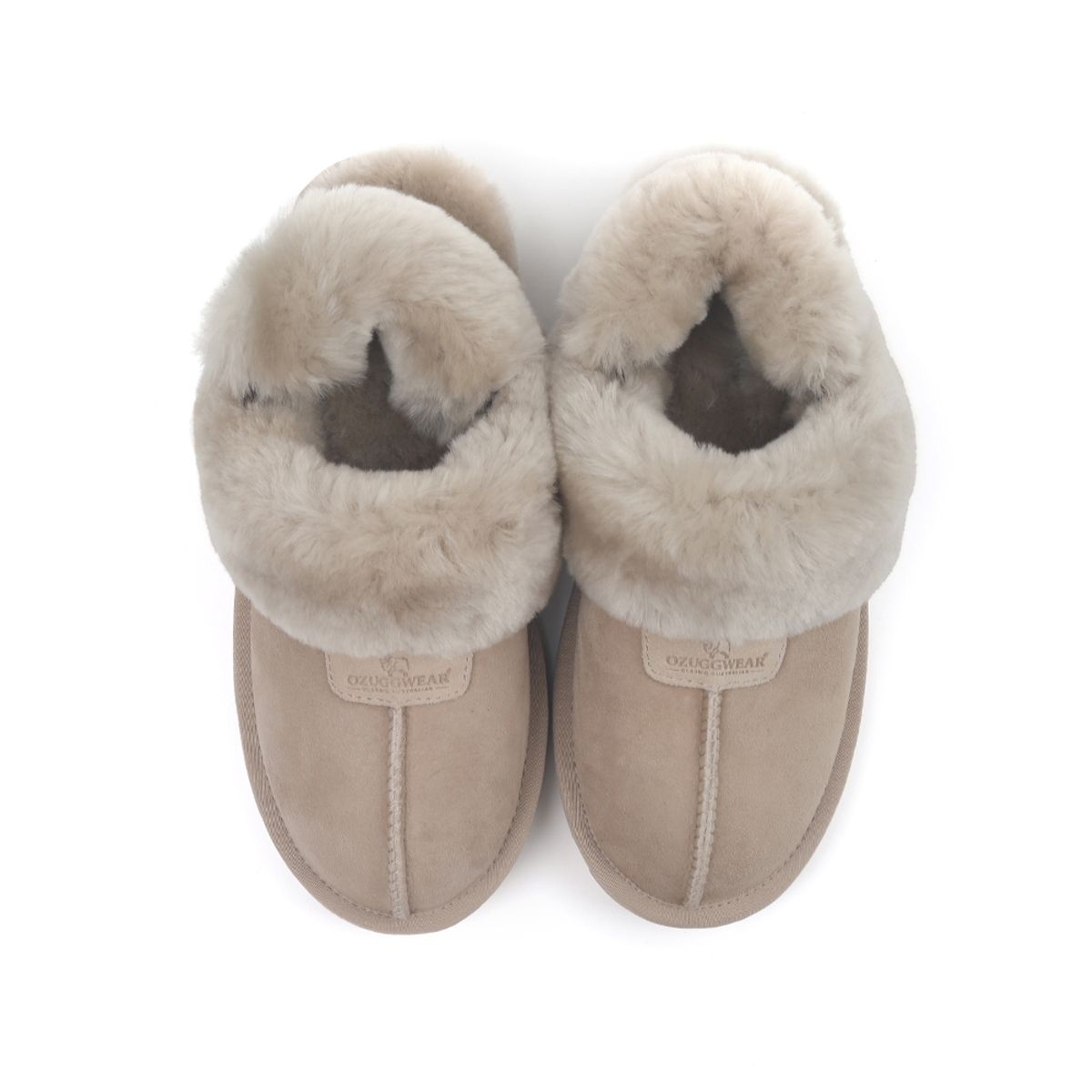오즈어그웨어(OZ UGG WEAR) 어덜트 코게트 슬리퍼 울스트랩 크림