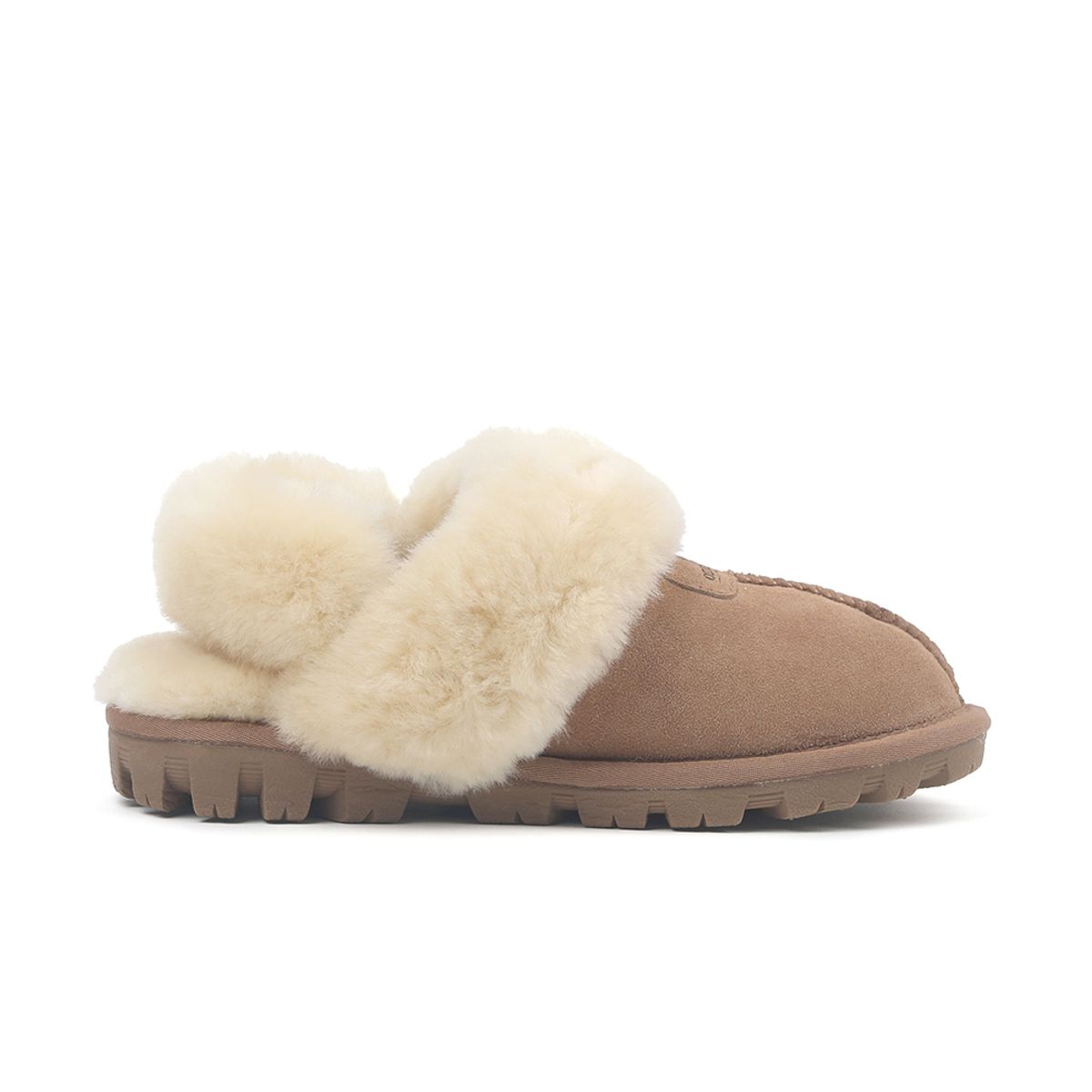 오즈어그웨어(OZ UGG WEAR) 어덜트 코게트 슬리퍼 울스트랩 브라운