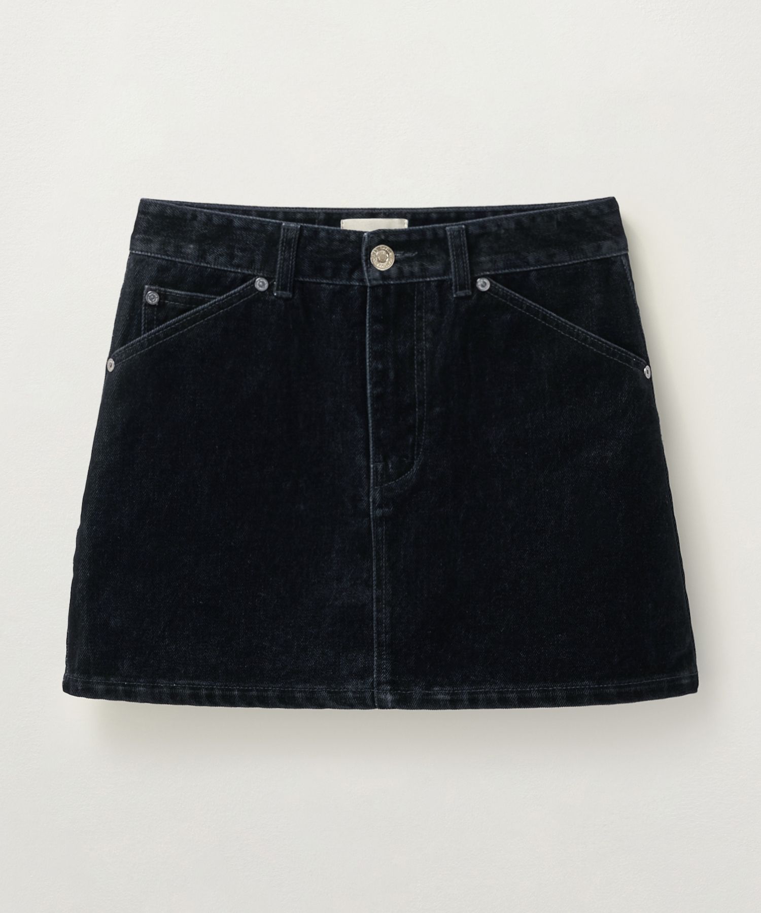 【SATUR】(W) Velvet Denim Mini Skirt R4952 MUSINSA | SATUR (W) Velvet Denim Mini Skirt Black