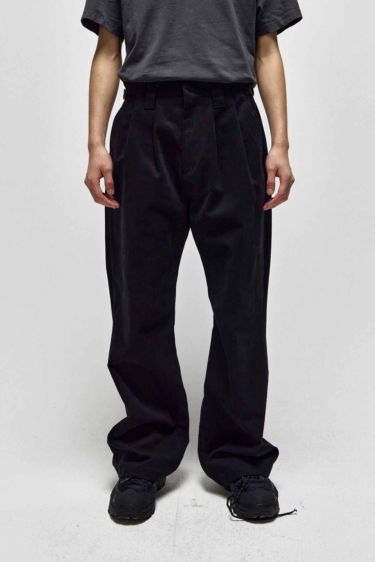 서피스에디션(SURFACE EDITION) DUKE TROUSER_BLACK
