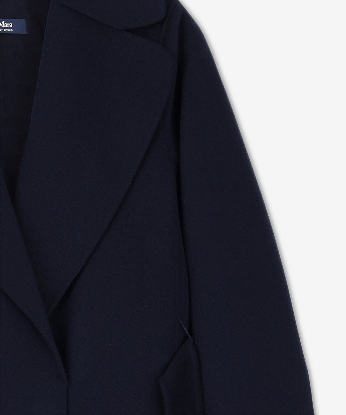 에스 막스 마라(S MAX MARA) 폴도 코트 - 블루 노트 / 29016043600081