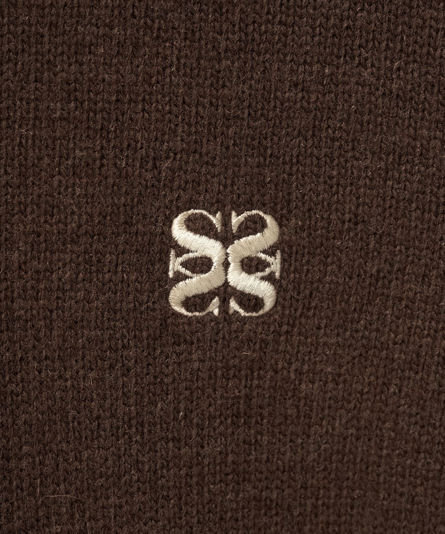 ◆SATUR◆ Dublin unbalanced cashmere blend knit brick brown MUSINSA | SATUR Dublin Unbalanced Cashmere Blend Knit Brick