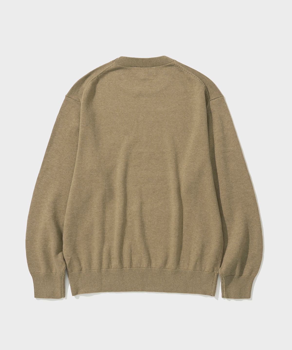 셔터(SHIRTER) COTTON CASHMERE ROUND NECK KNIT (BEIGE)