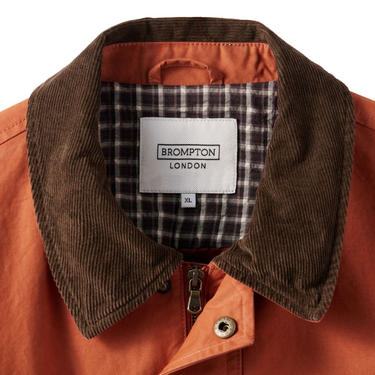 브롬톤 런던(BROMPTON LONDON) GREENFORD BRIT FIELD JACKET  - ORANGE (P243UJK403)
