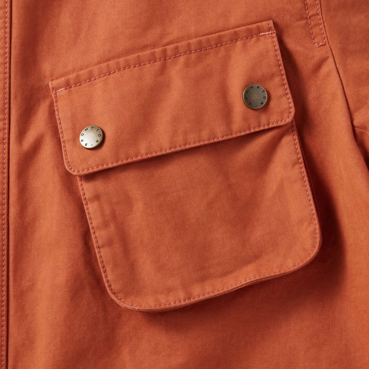 브롬톤 런던(BROMPTON LONDON) GREENFORD BRIT FIELD JACKET  - ORANGE (P243UJK403)