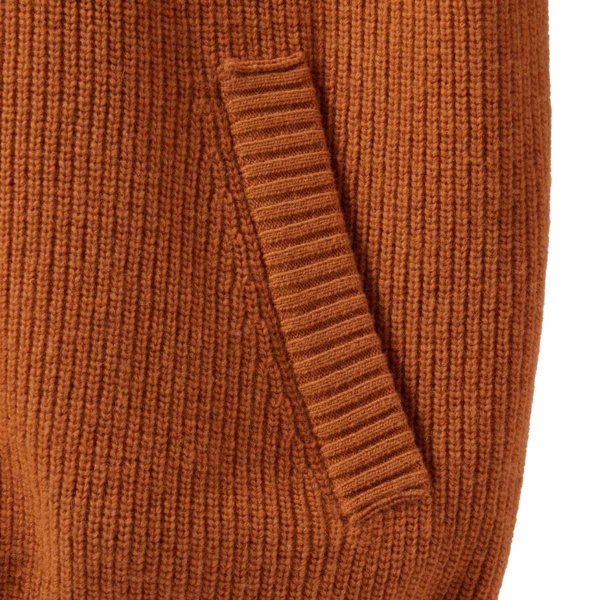 브롬톤 런던(BROMPTON LONDON) HOOD DETACHABLE HYBRID CARDIGAN  - ORANGE (P244UCD403)