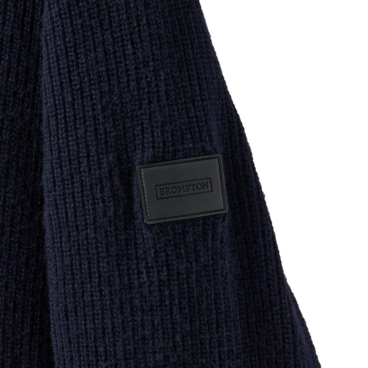 브롬톤 런던(BROMPTON LONDON) HOOD DETACHABLE HYBRID CARDIGAN  - NAVY (P244UCD403)