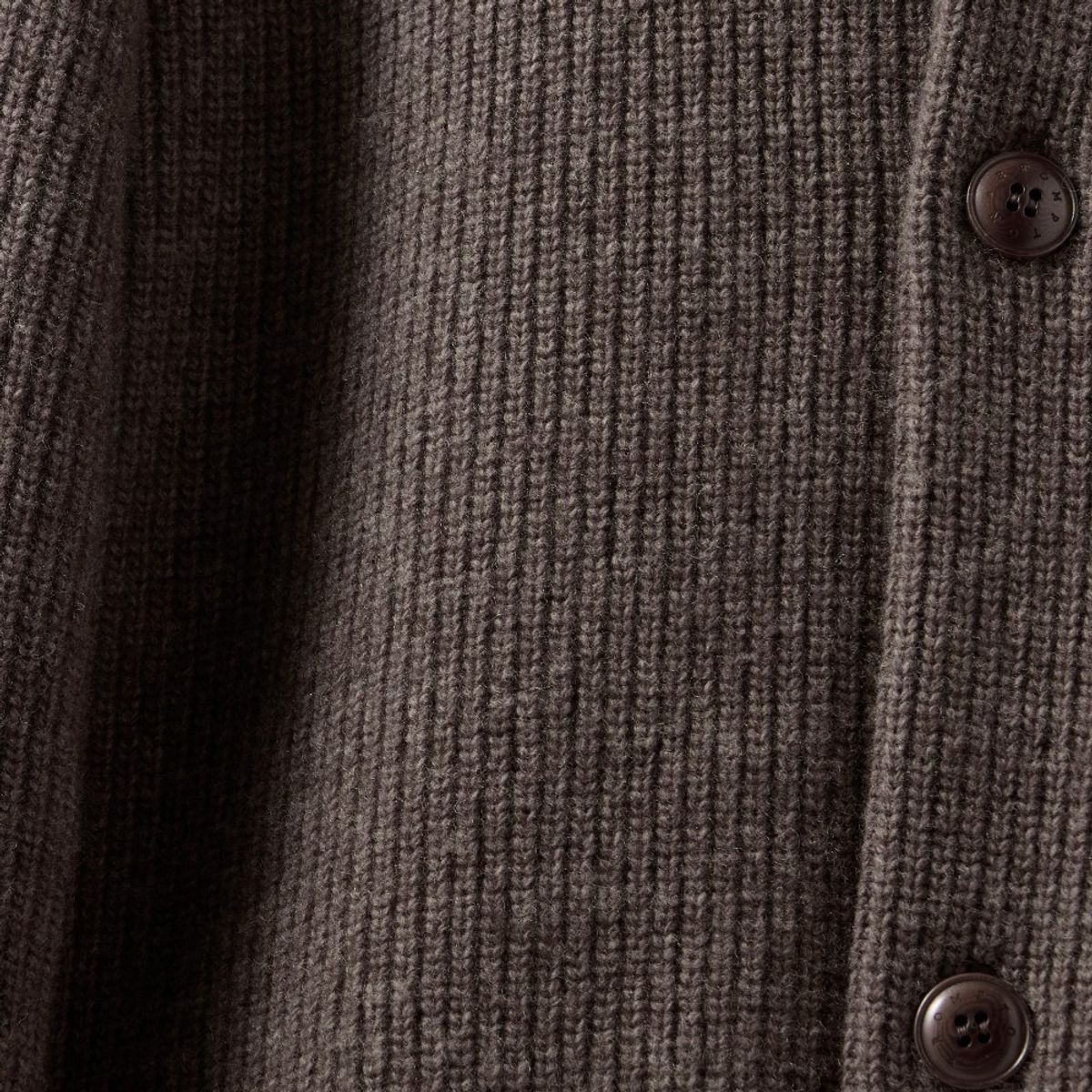 브롬톤 런던(BROMPTON LONDON) HOOD DETACHABLE HYBRID CARDIGAN  - BROWN (P244UCD403)