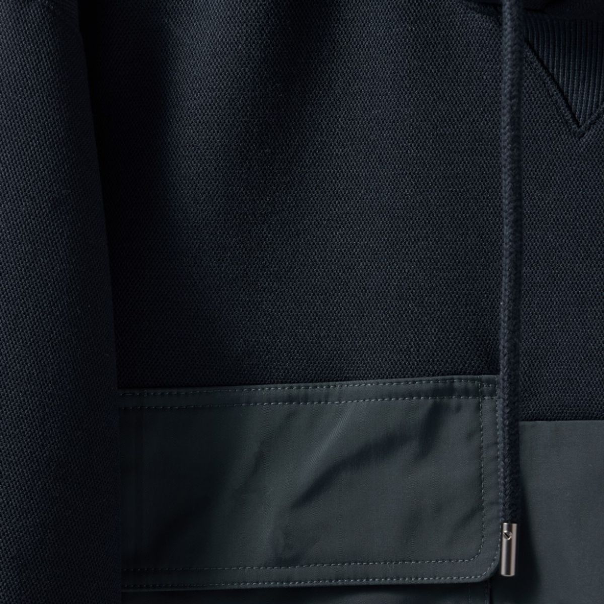 브롬톤 런던(BROMPTON LONDON) CITY SWEAT HOOD T-SHIRT - D/NAVY (P244MHD202)