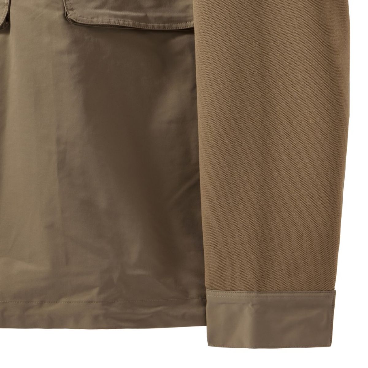 브롬톤 런던(BROMPTON LONDON) CITY SWEAT HOOD T-SHIRT - L/BROWN (P244MHD202)