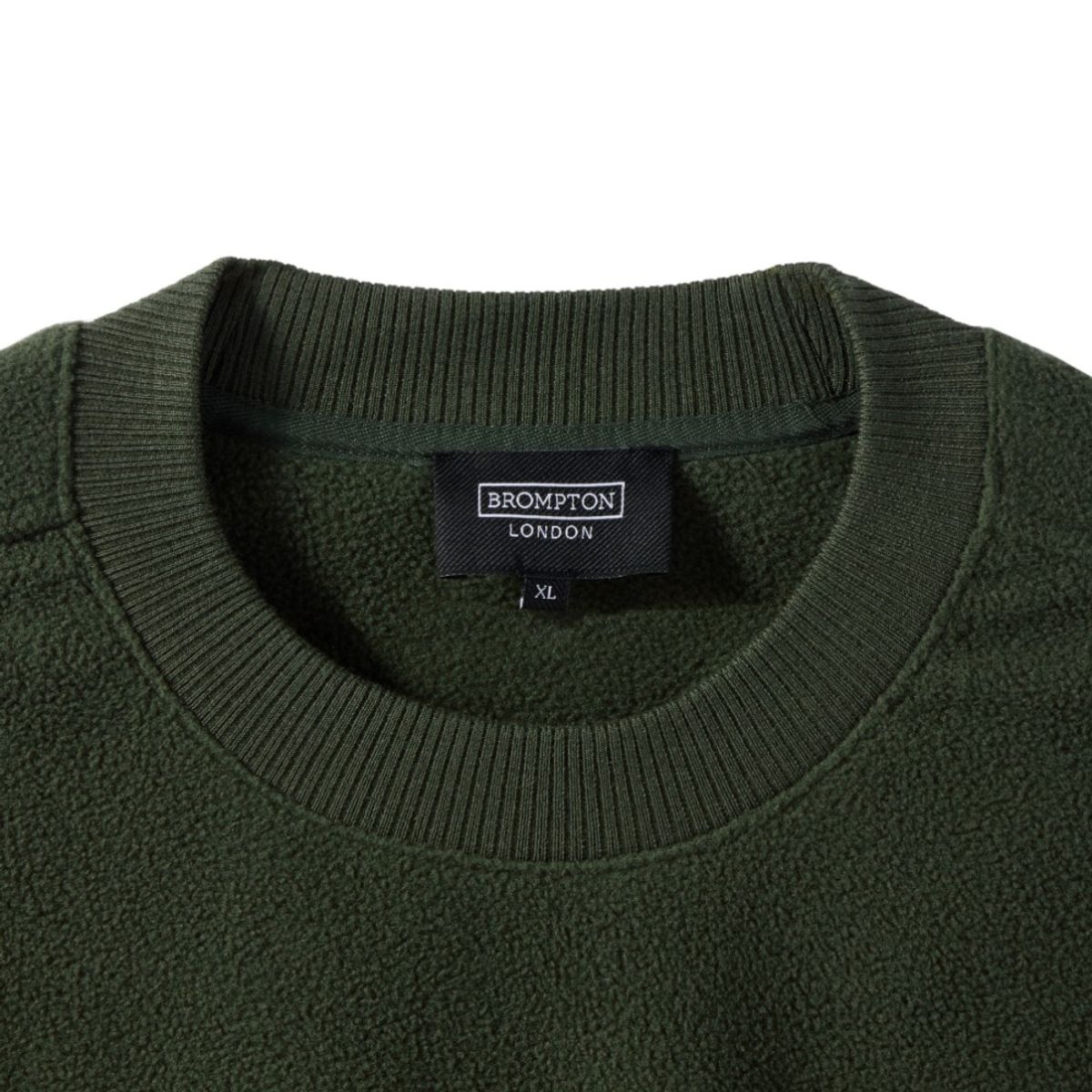 브롬톤 런던(BROMPTON LONDON) AERO CITY FLEECE SWEAT - KHAKI (P244USW133)
