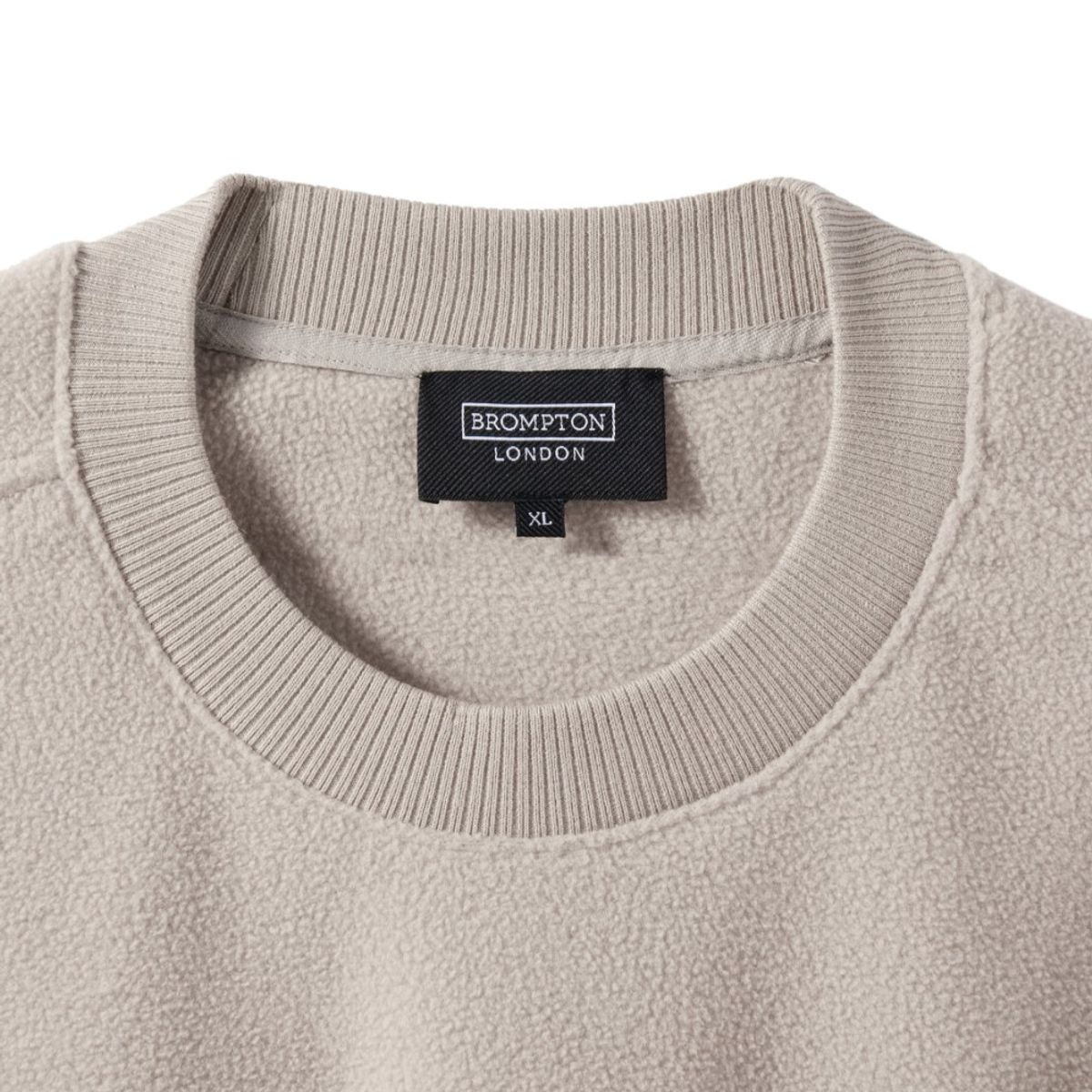 브롬톤 런던(BROMPTON LONDON) AERO CITY FLEECE SWEAT - L/BEIGE (P244USW133)